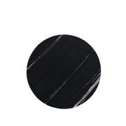 Marble Charger Plate - Black gallery detail image