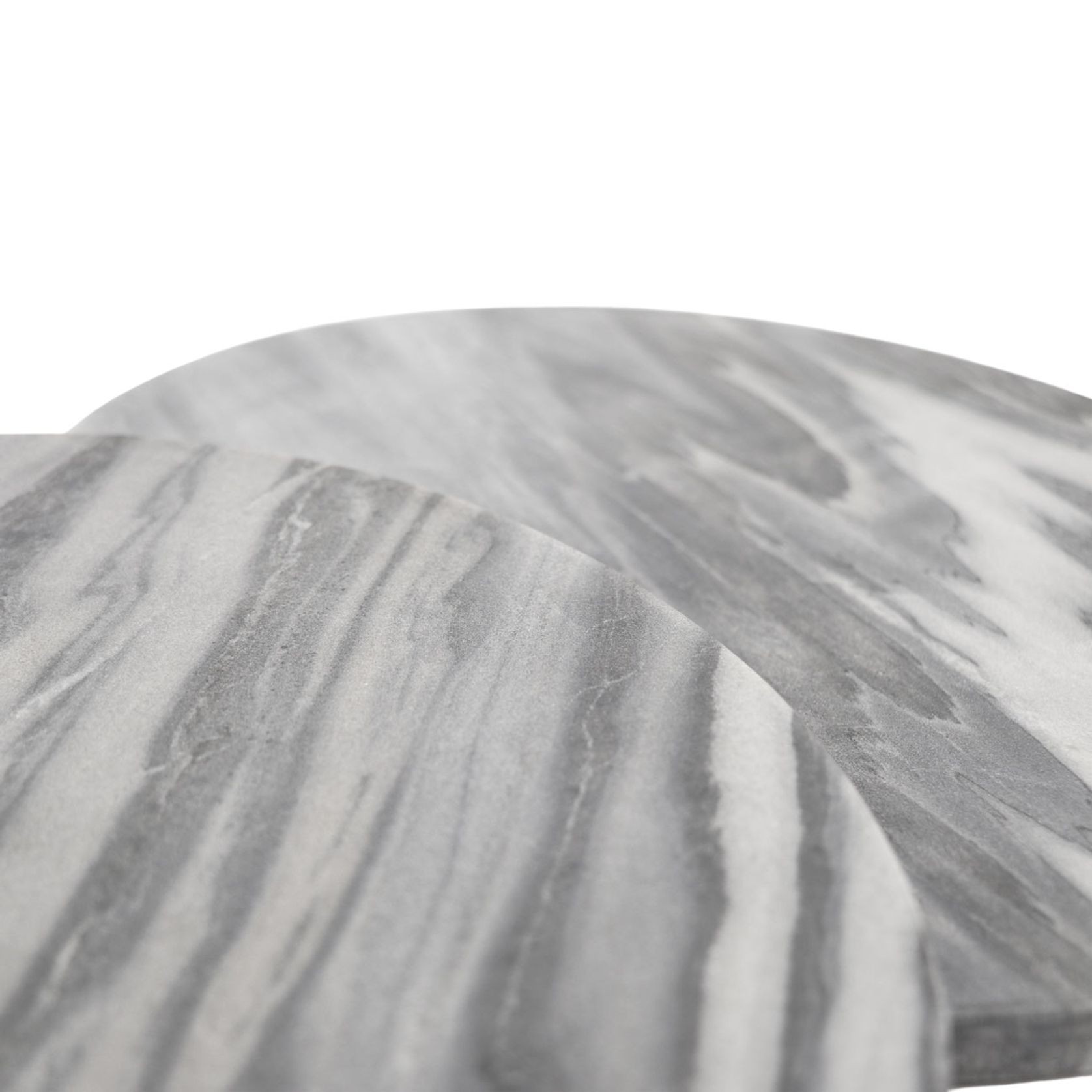Marble Charger Plate - Grey gallery detail image