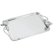 Anémone Silverplated Rect Tray Large gallery detail image