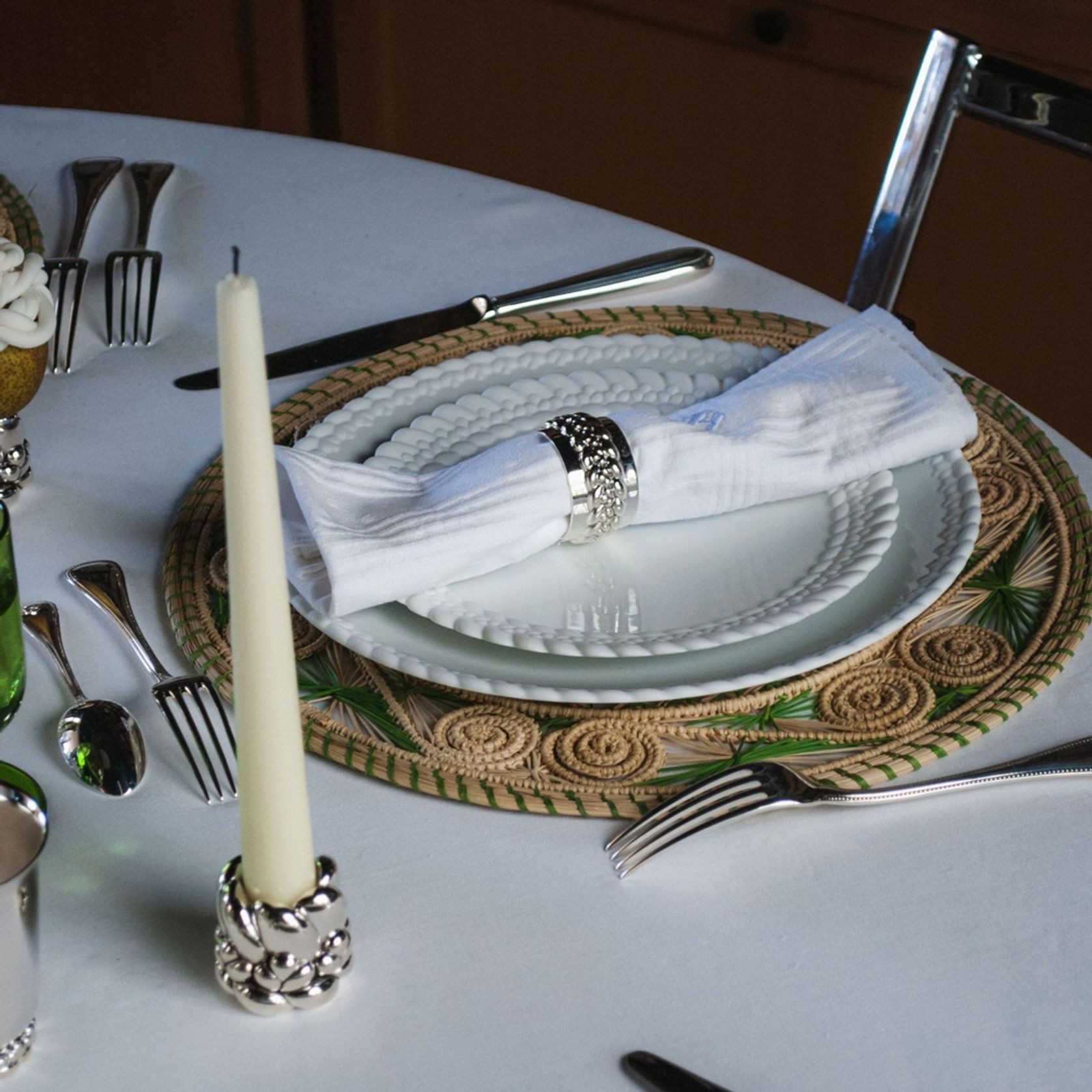 Christofle Babylone Serveware gallery detail image