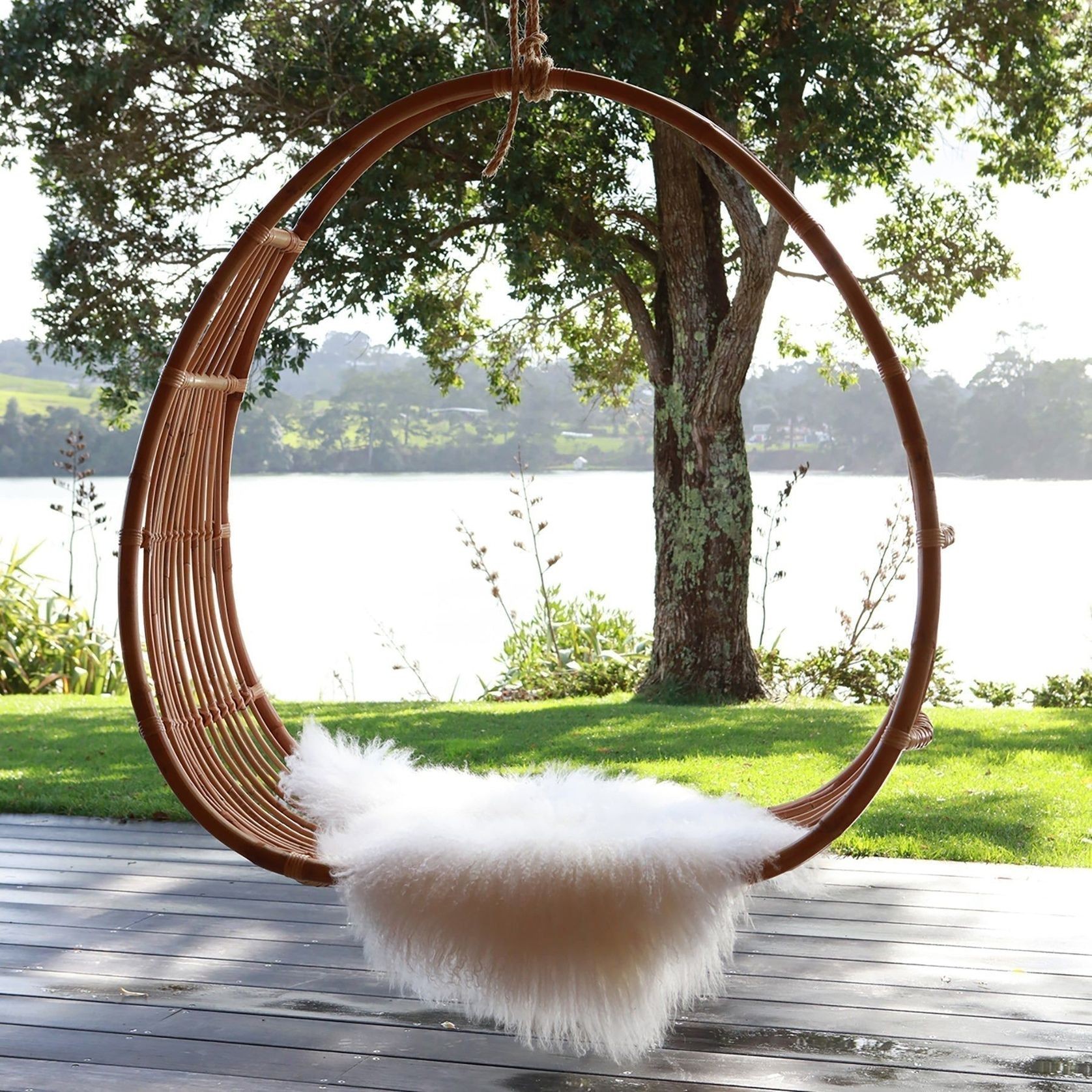 Tibetan Lambskin Rug- Ivory gallery detail image