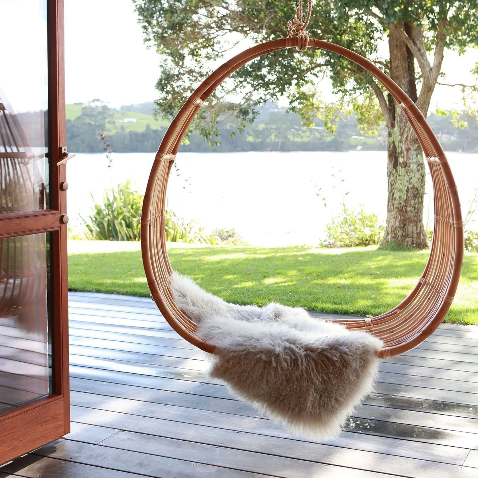 Tibetan Lambskin Rug- Fawn gallery detail image