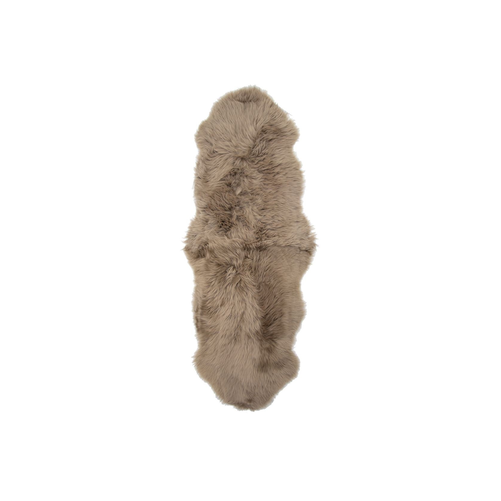 Sheepskin Double - Mid Brown gallery detail image