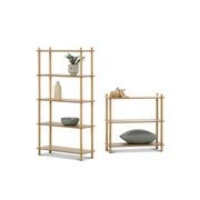 Rakk Tall Bookshelf | Natural Oak gallery detail image