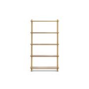 Rakk Tall Bookshelf | Natural Oak gallery detail image