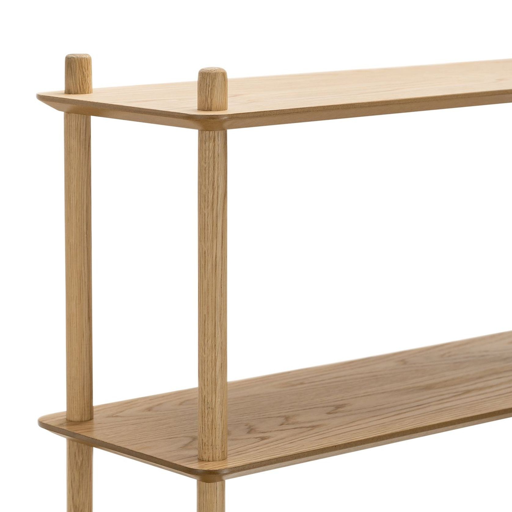 Rakk Tall Bookshelf | Natural Oak gallery detail image