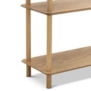 Rakk Low Bookshelf | Natural Oak gallery detail image