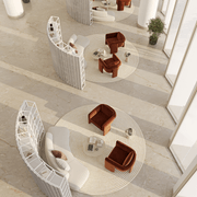 KubosCURVE – Curved Zoning & Space Divider System gallery detail image