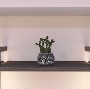 Custom Home Office Shelving Unit & Standing Desk gallery detail image