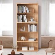 Stax Hardwood Bookcase | Natural | Narrow (800mm) gallery detail image