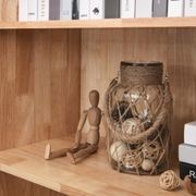 Stax Hardwood Bookcase | Natural | Narrow (1200mm) gallery detail image
