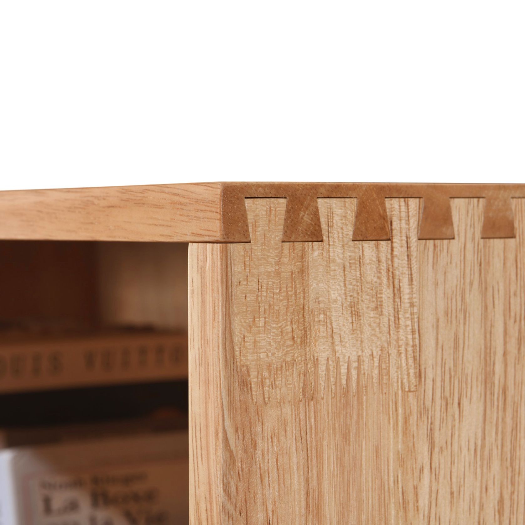 Stax Hardwood Bookcase | Natural | Narrow (1200mm) gallery detail image