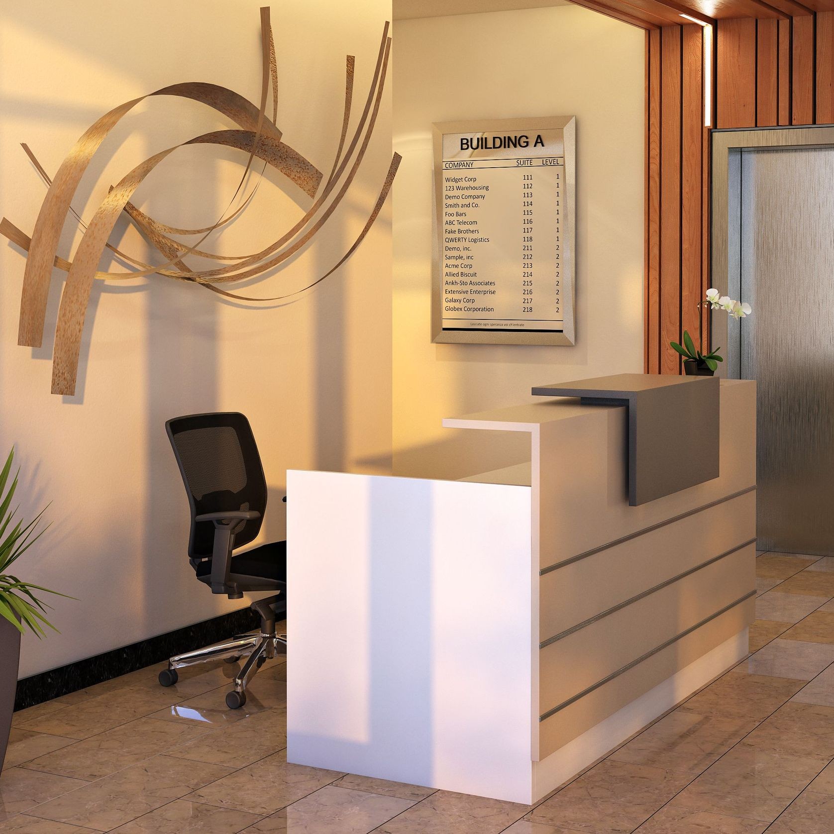 Mallorca Reception Desk  gallery detail image