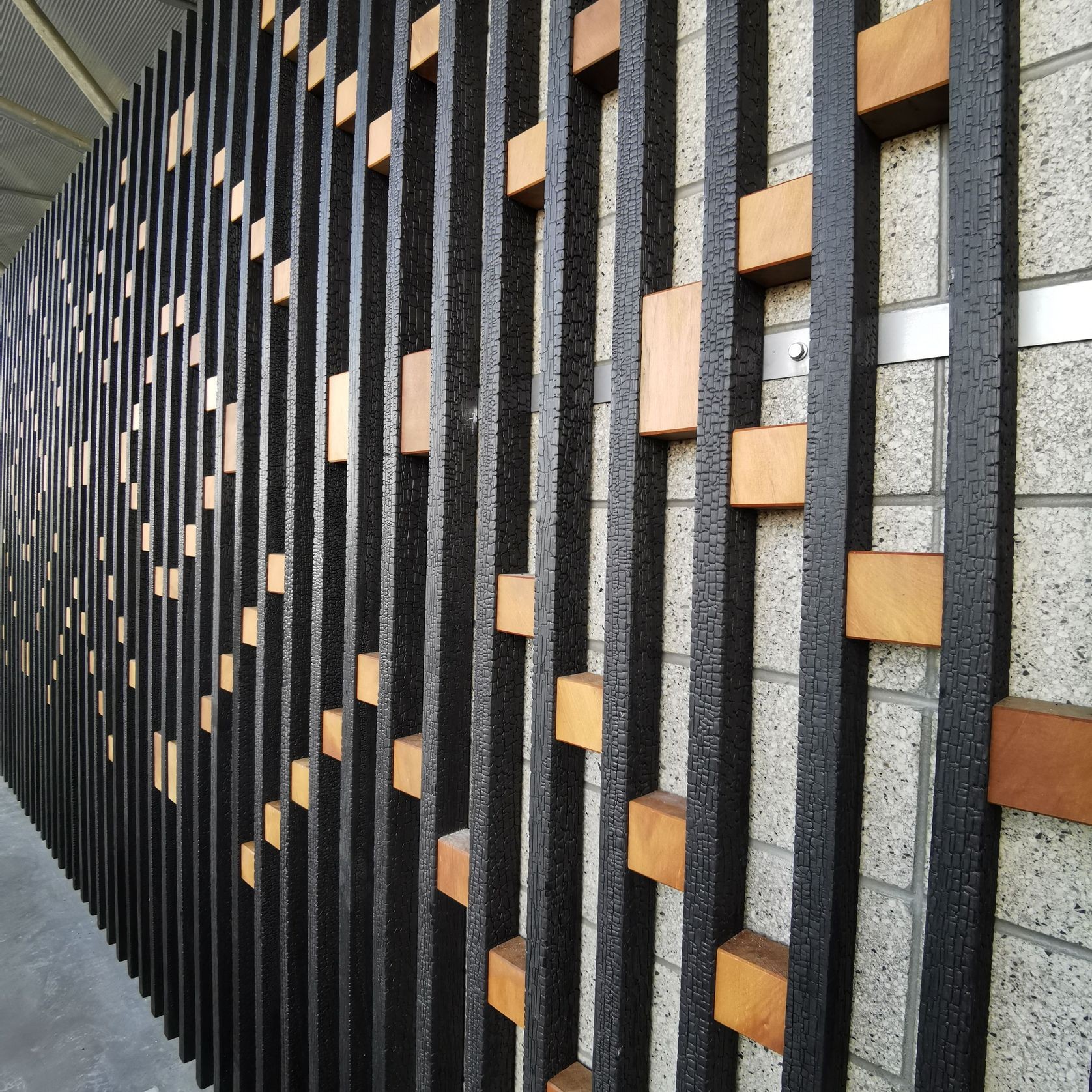 Charred Accoya Timber Cladding & Wall Panels gallery detail image