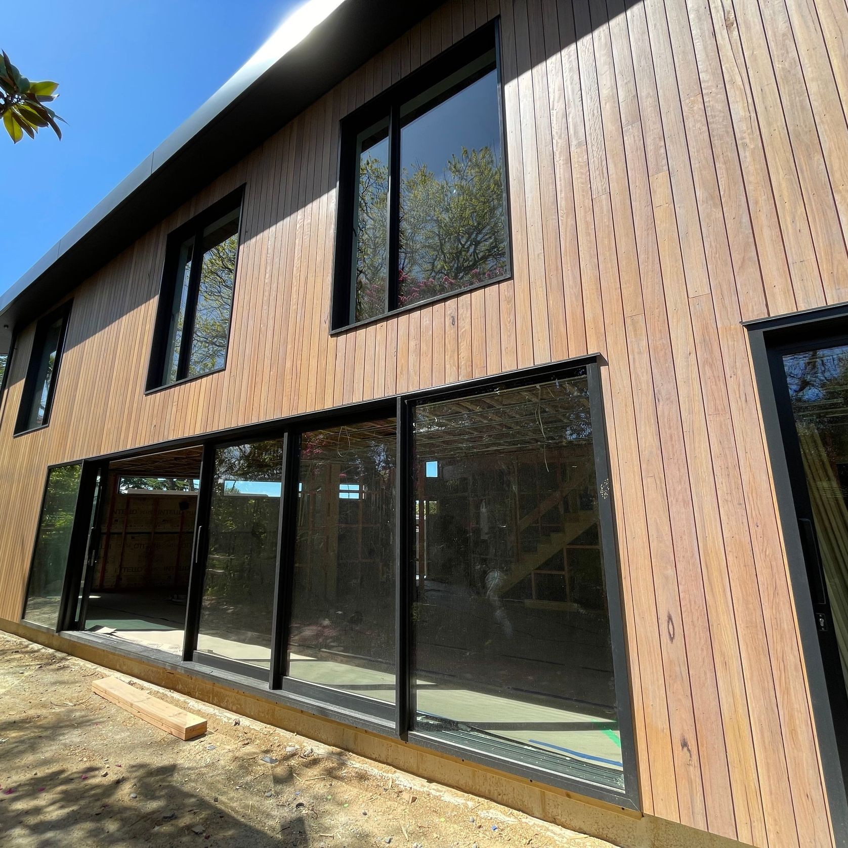 Hardwood Vertical Shiplap Cladding System gallery detail image