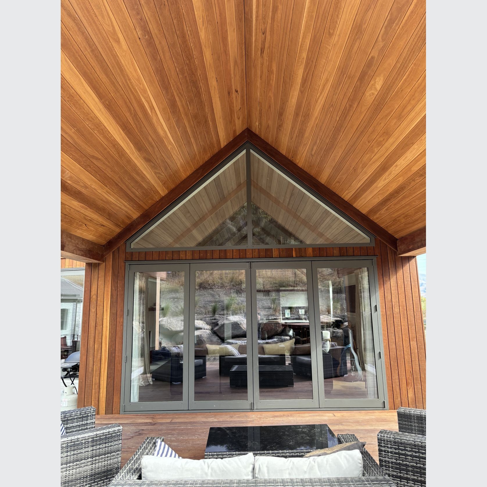 Spotted Gum Vertical Hardwood Cladding gallery detail image
