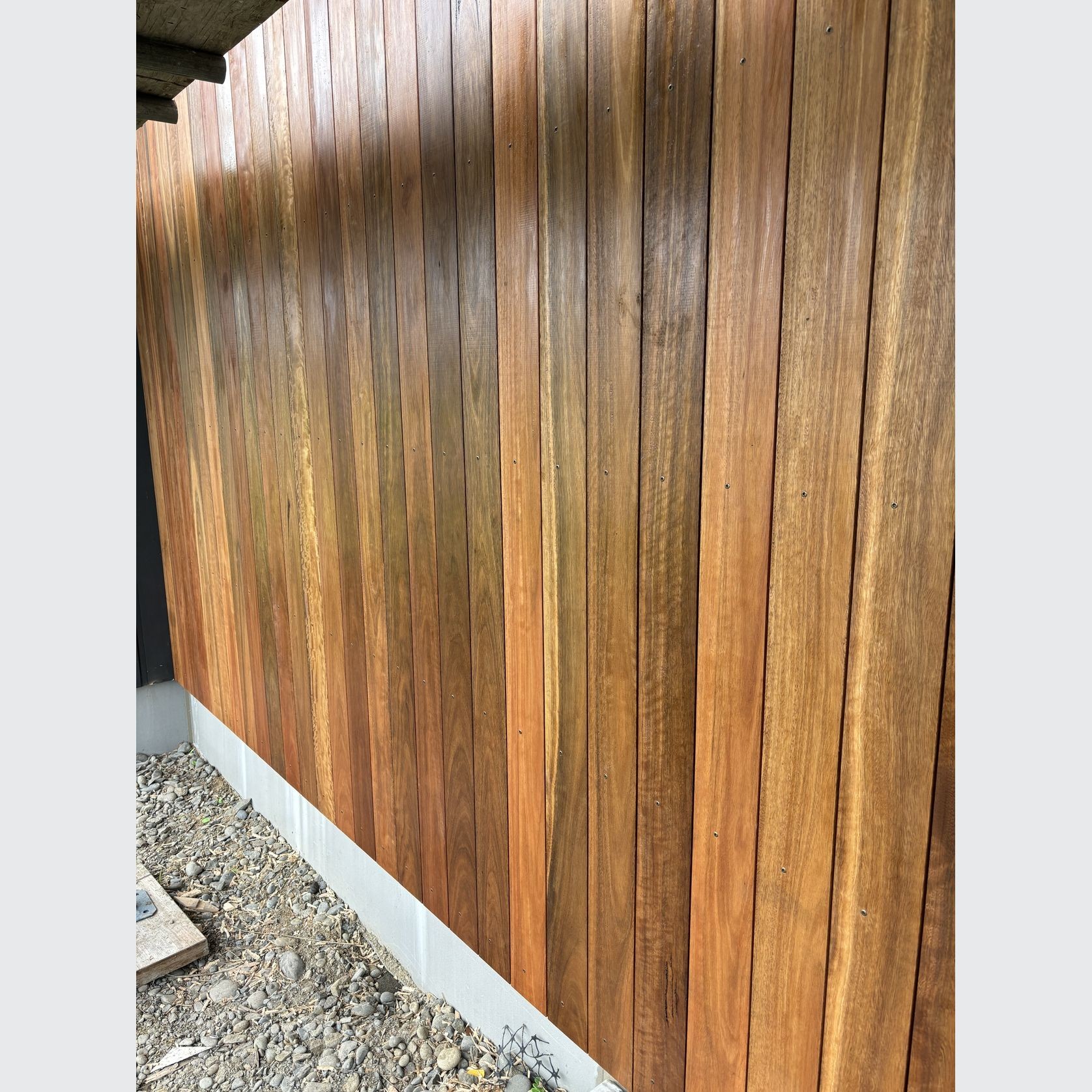Spotted Gum Vertical Hardwood Cladding gallery detail image