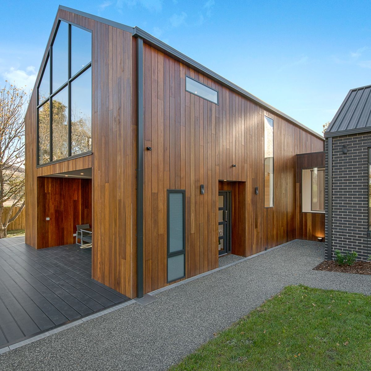 Custom outdoor timber solution