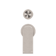 Bianca Shower Mixer & Divertor Back Plate | Brushed Nickel gallery detail image