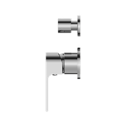 Bianca Shower Mixer & Divertor Back Plate | Chrome gallery detail image