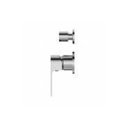 Bianca Shower Mixer & Divertor Back Plate | Chrome gallery detail image