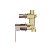 Bianca Shower Mixer & Divertor Back Plate | Brushed Bronze gallery detail image