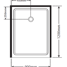 Horizon Alcove (3 Sided) Pivot Door Shower gallery detail image