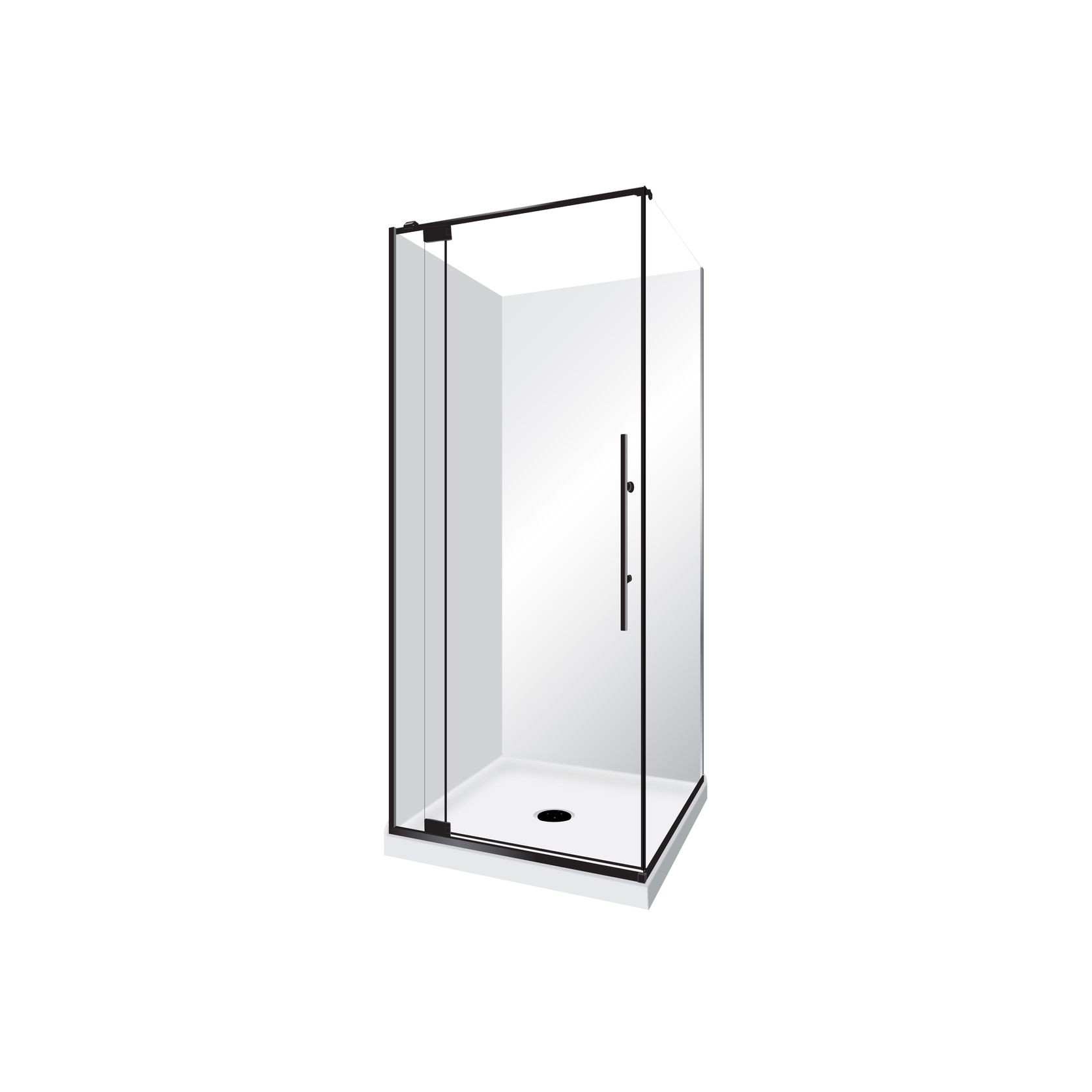 Adjustable Frameless Pivot Square 1000×900 gallery detail image