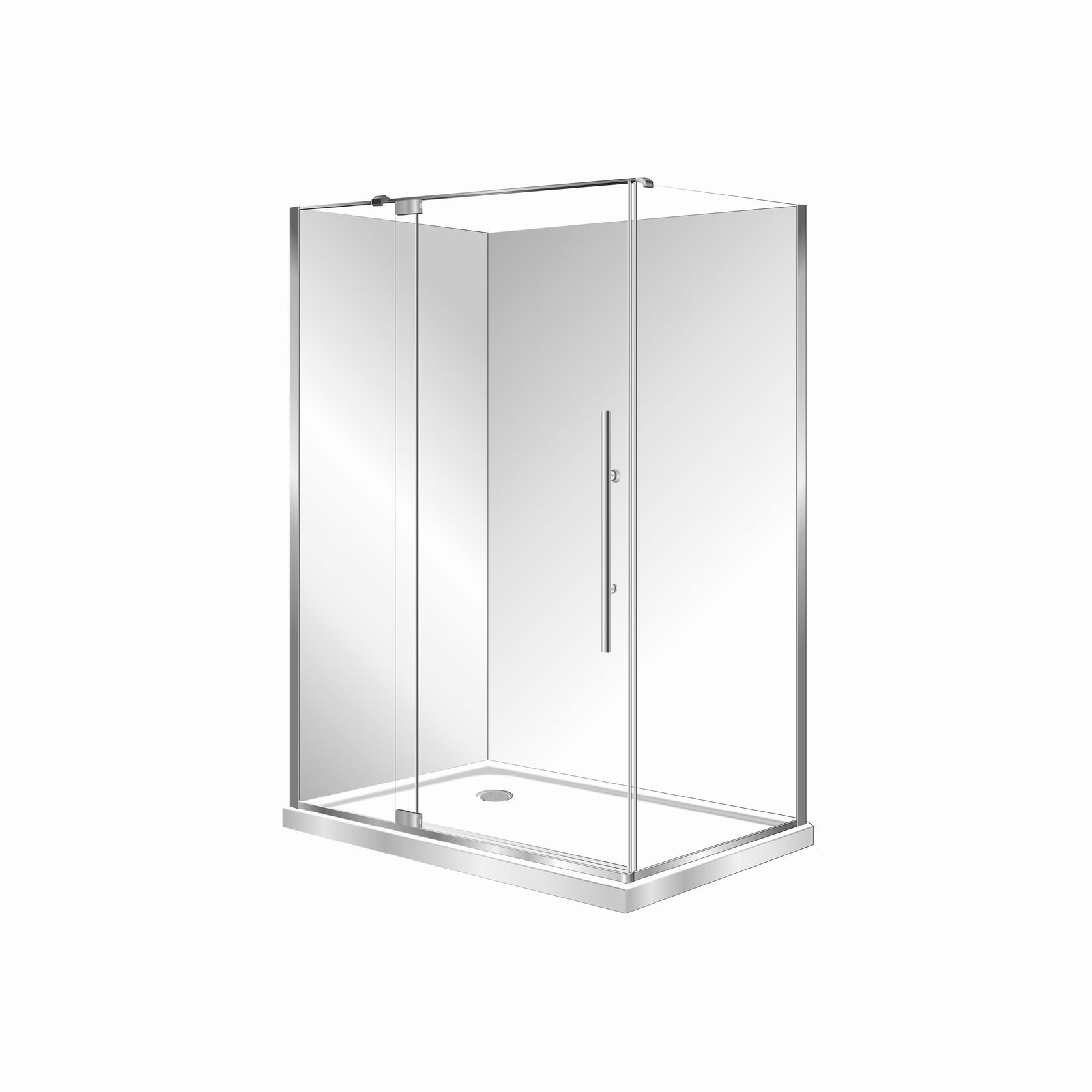 Adjustable Frameless Pivot Square 1200×1000 gallery detail image