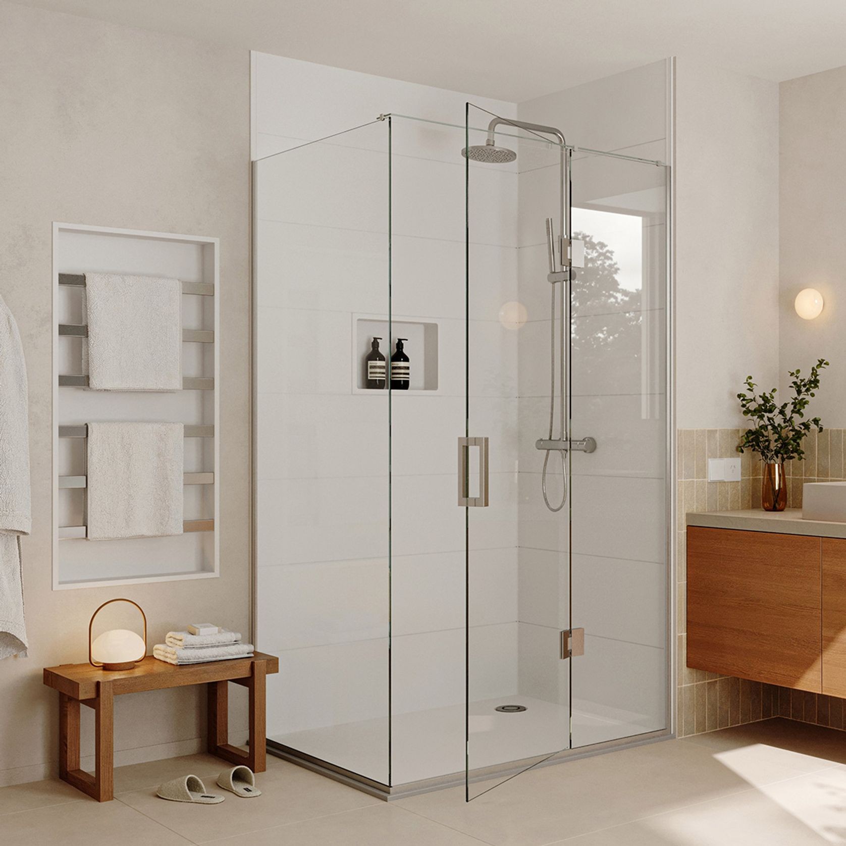 Black Pearl Acrylic Shower gallery detail image