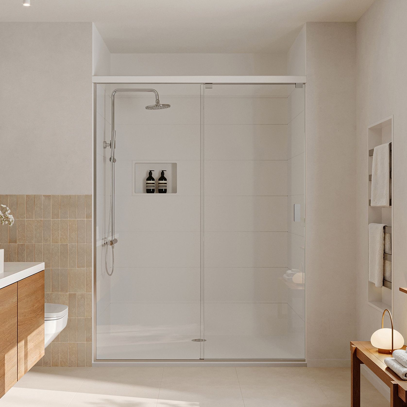 Black Pearl Acrylic Shower gallery detail image