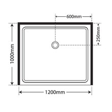 Horizon Alcove (3 Sided) Pivot Door Shower gallery detail image