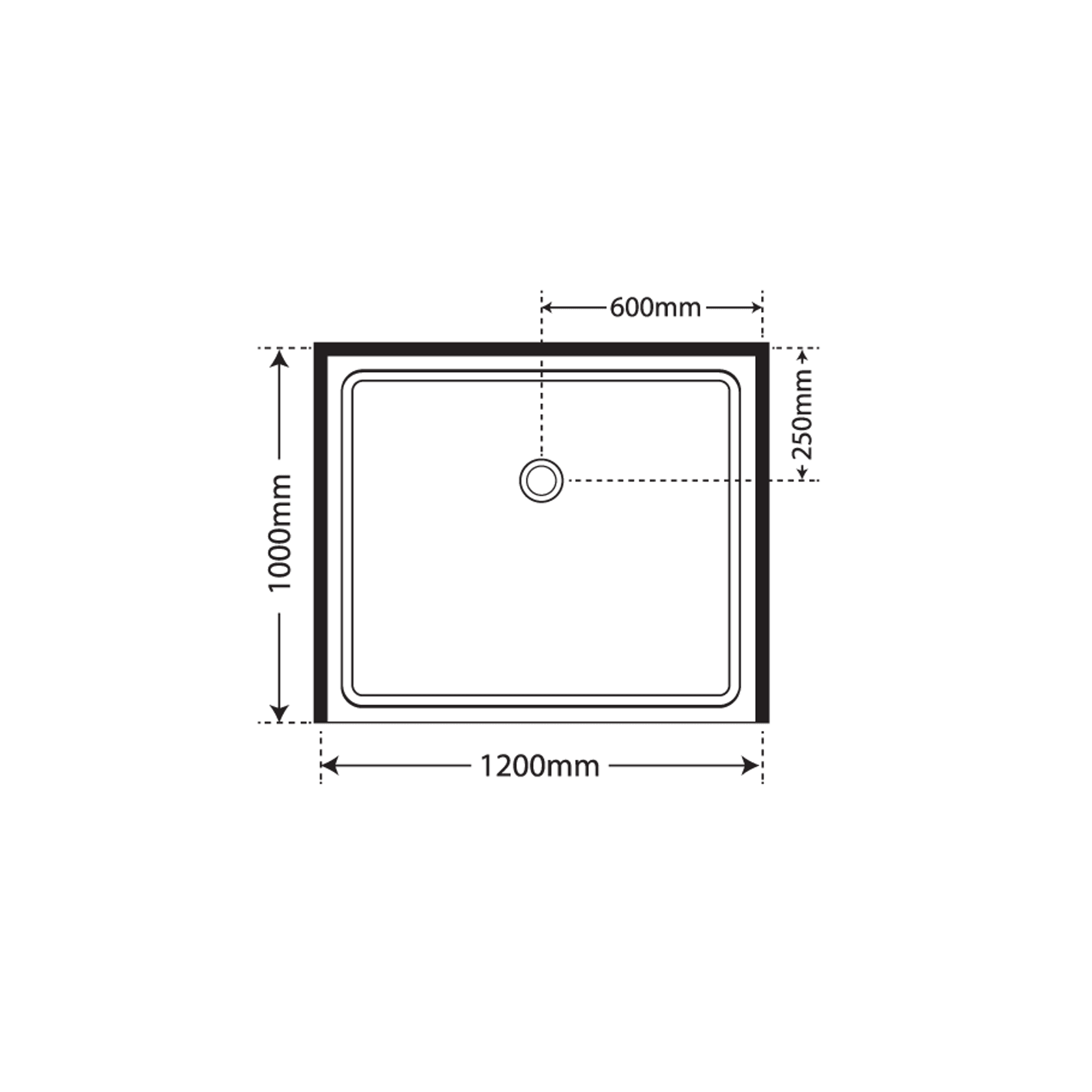 Horizon Alcove (3 Sided) Pivot Door Shower gallery detail image