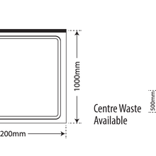 Horizon 2 Sided Sliding Door Shower with Grey Glass gallery detail image