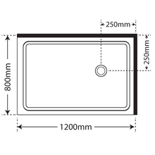 Horizon 2 Sided Sliding Door Shower with Grey Glass gallery detail image