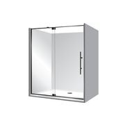 Adjustable Frameless Pivot Alcove 900x1800x900 gallery detail image