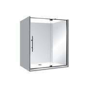 Adjustable Frameless Pivot Alcove 900x1800x900 gallery detail image