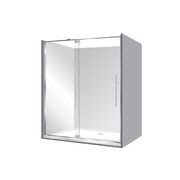 Adjustable Frameless Pivot Alcove 900x1800x900 gallery detail image