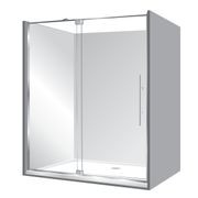 Adjustable Frameless Pivot Alcove 1000x1400x1000 gallery detail image