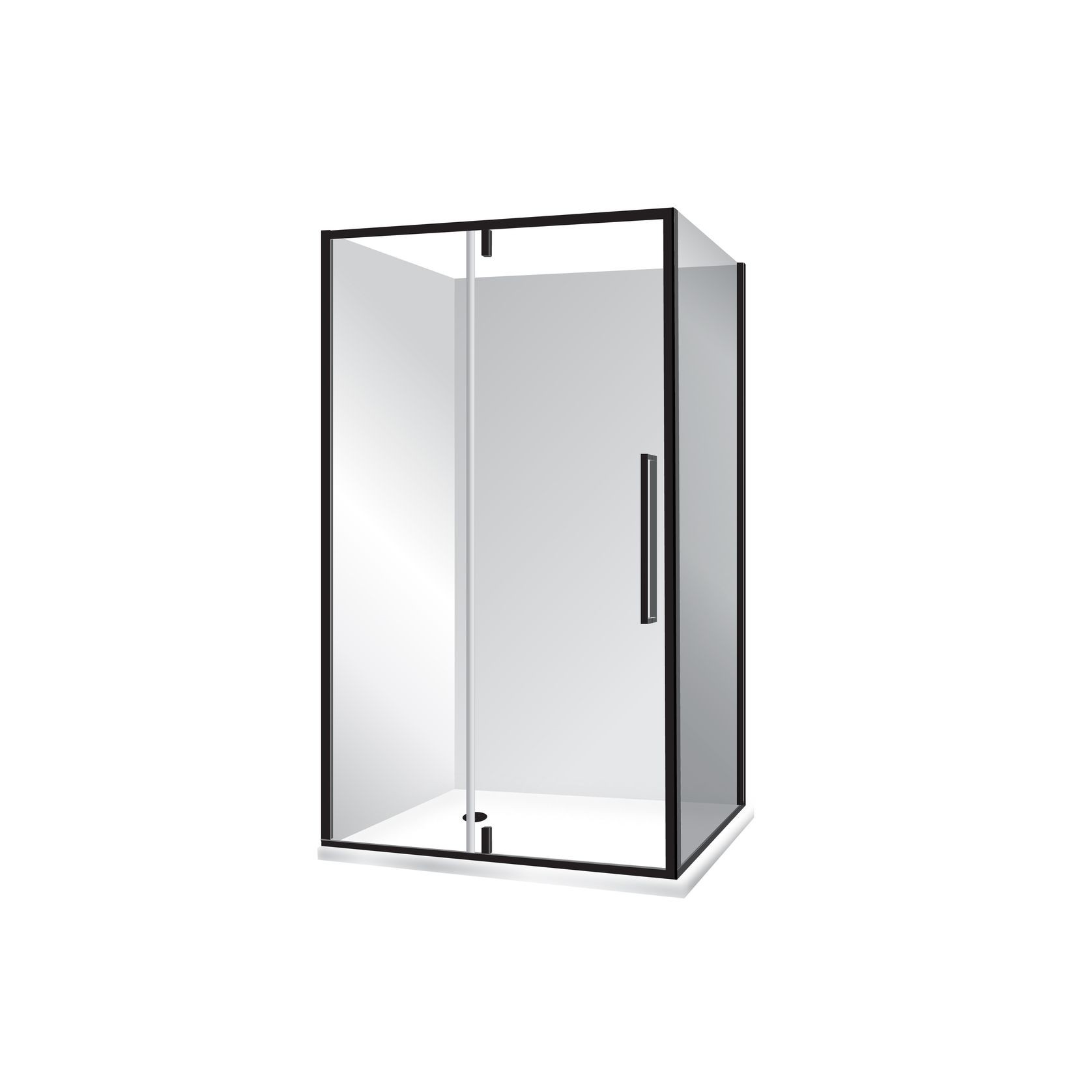 Horizon 2 Sided Pivot Door Shower gallery detail image