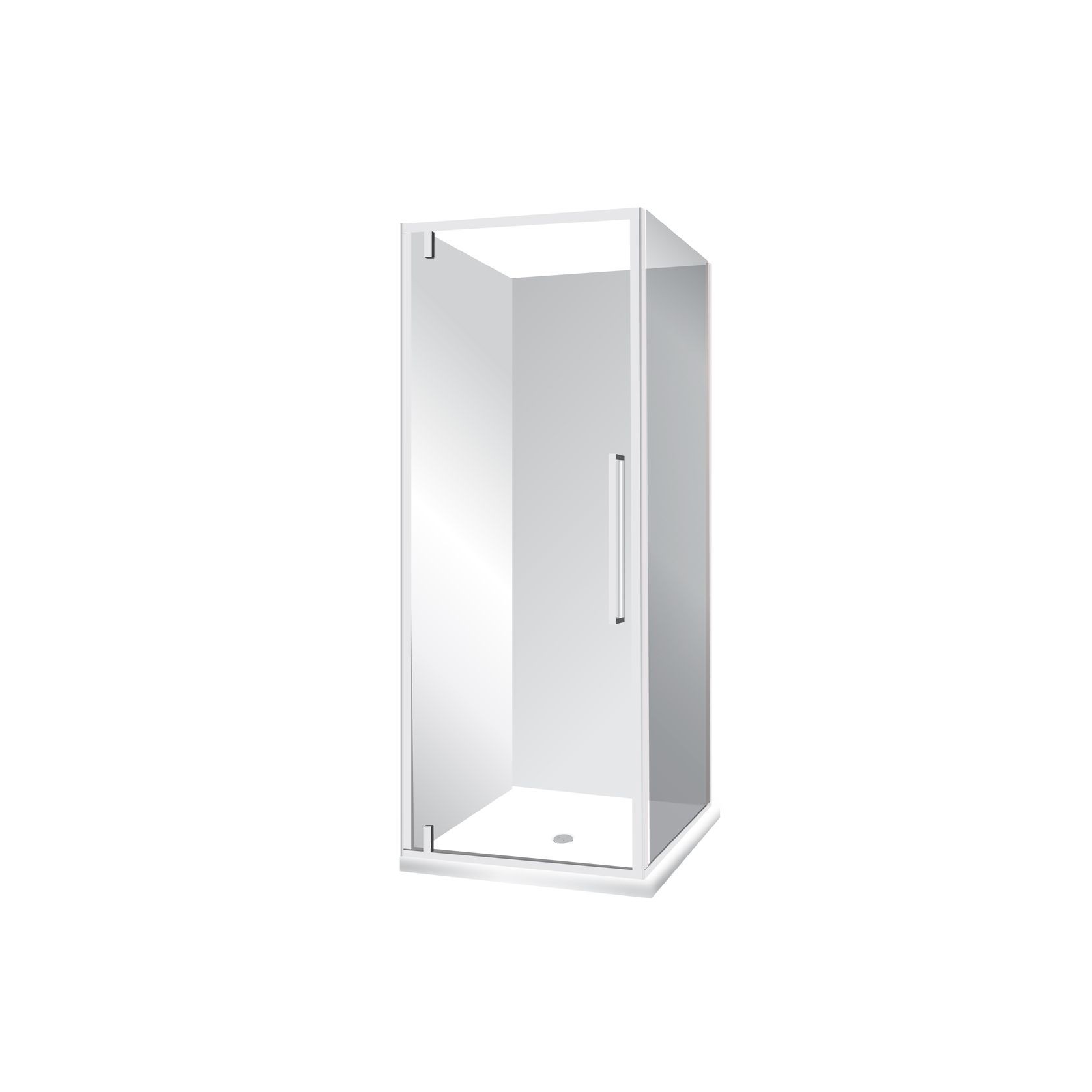 Horizon 2 Sided Pivot Door Shower gallery detail image