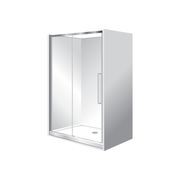 Horizon Alcove Sliding Door Shower with Clear Glass gallery detail image