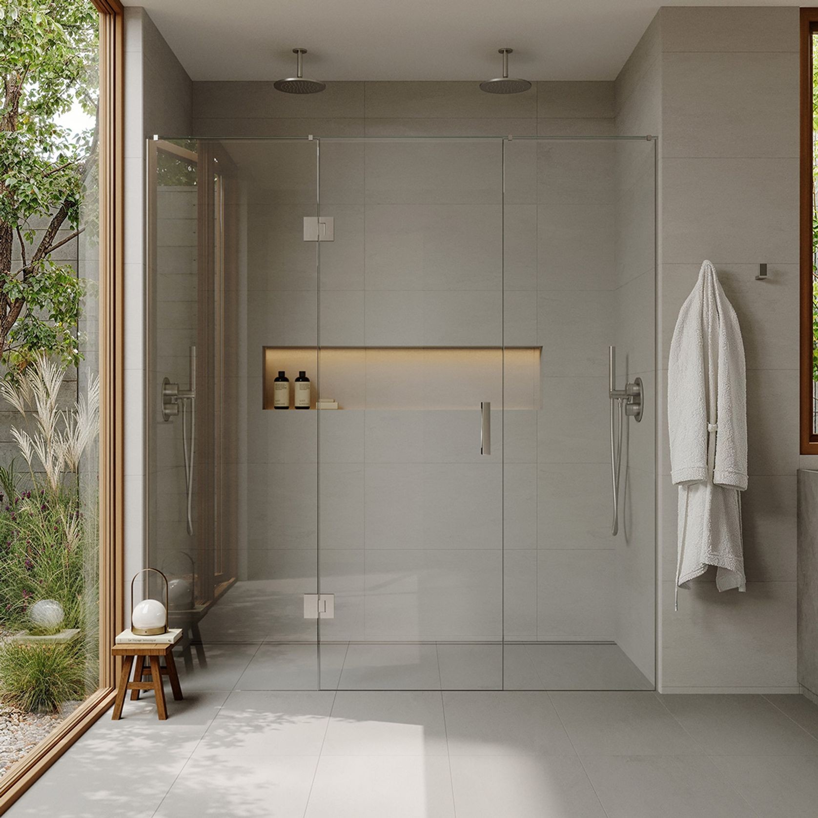 Linea Quattro Tiled Shower gallery detail image