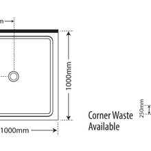 Horizon 2 Sided Pivot Door Shower gallery detail image