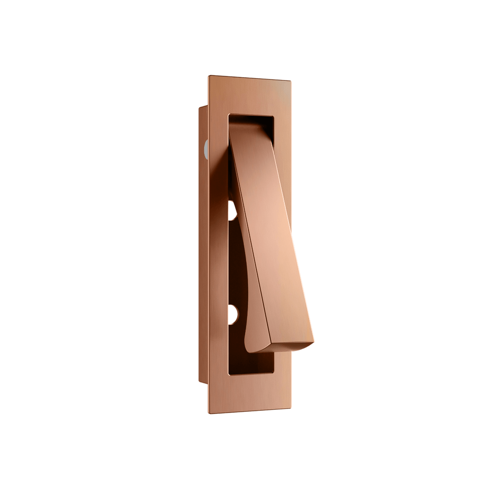 Cavity Slider Edge Pull | Brushed Copper gallery detail image