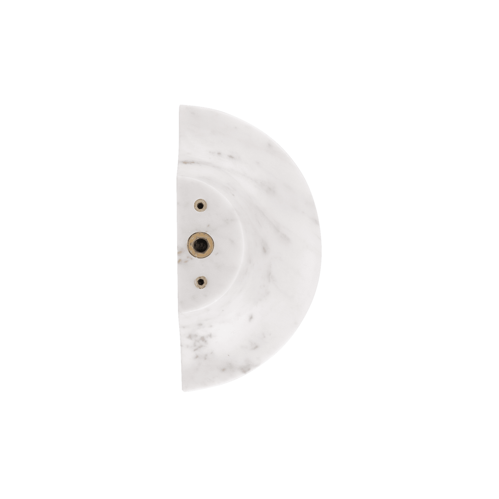 Carrara Half Moon Entry Door Pulls (Single) gallery detail image