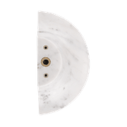 Carrara Half Moon Entry Door Pulls (Single) gallery detail image