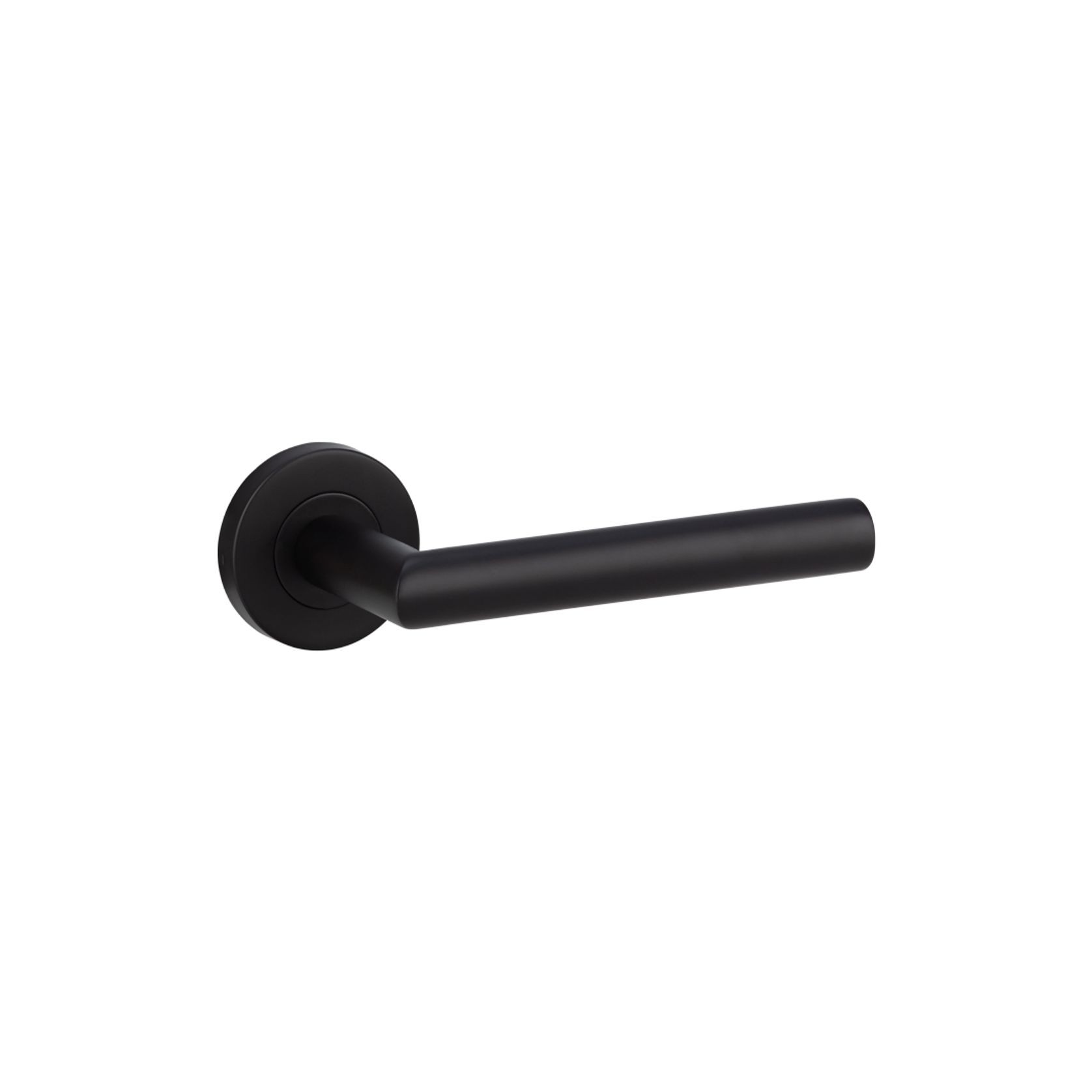 Davis Door Handle | Matte Black gallery detail image