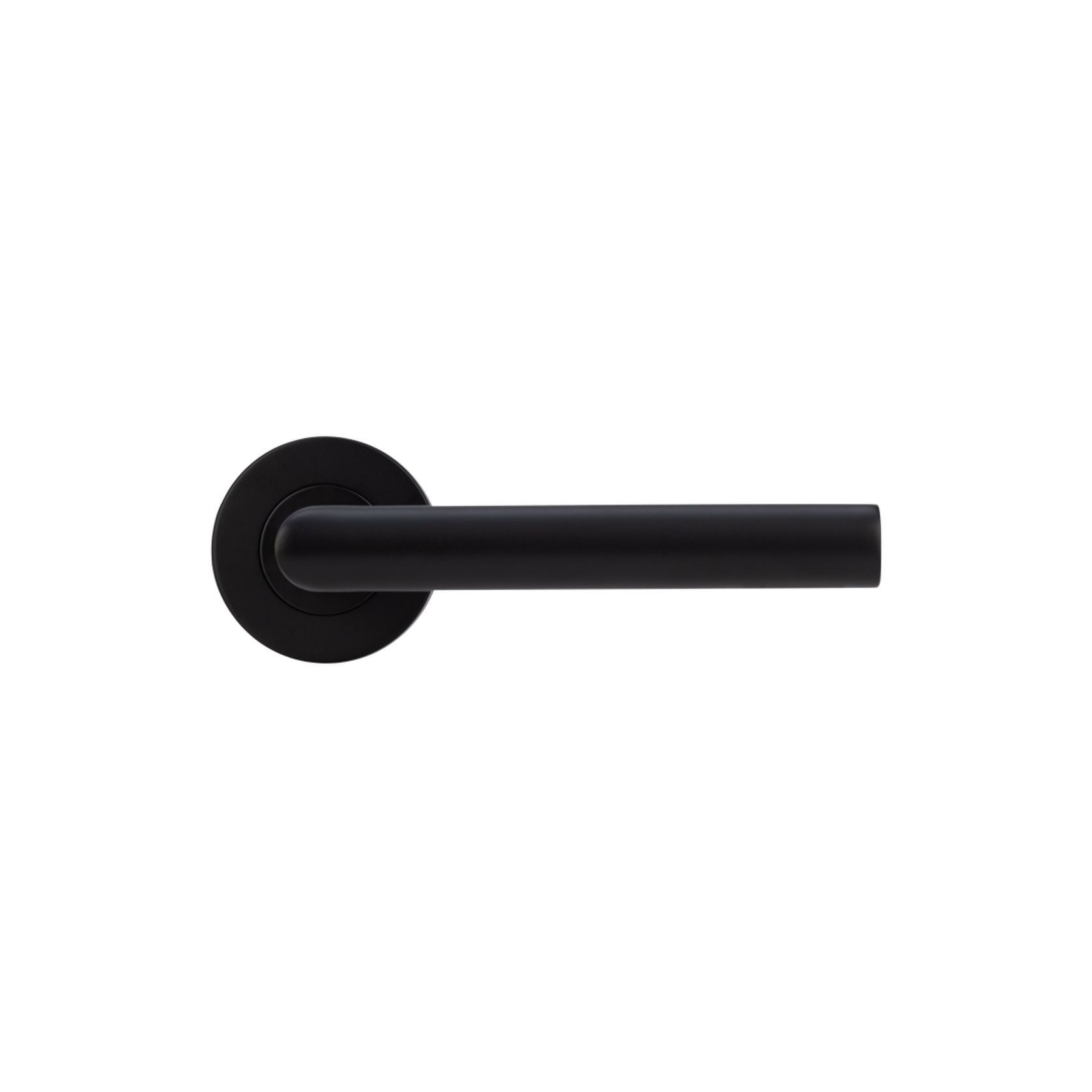 Davis Door Handle | Matte Black gallery detail image