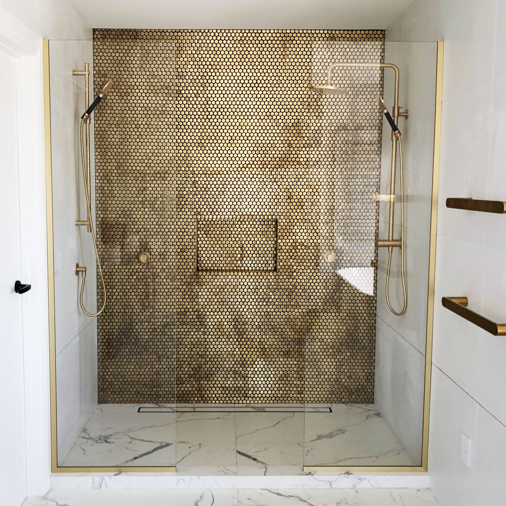 Haynes Glass Special Finish Shower Hardware gallery detail image